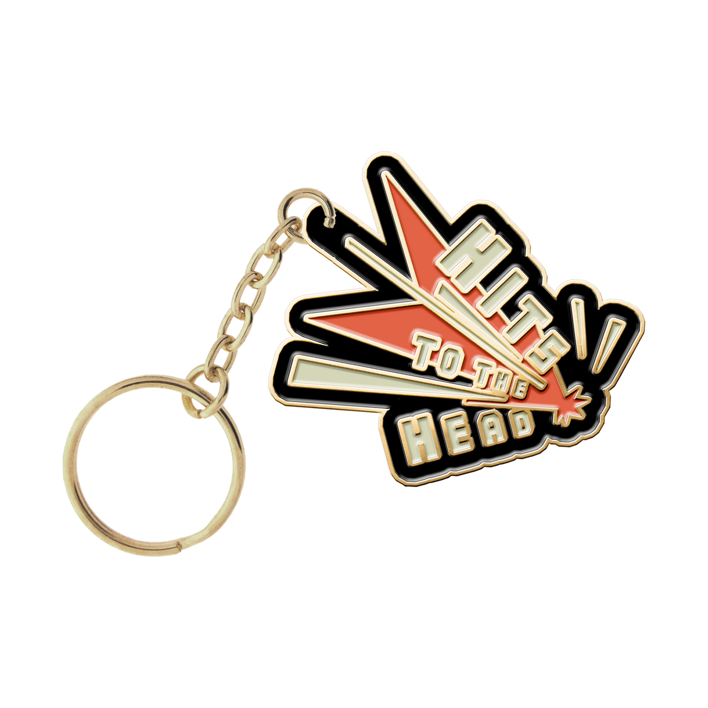 Hits to the Head Key Ring