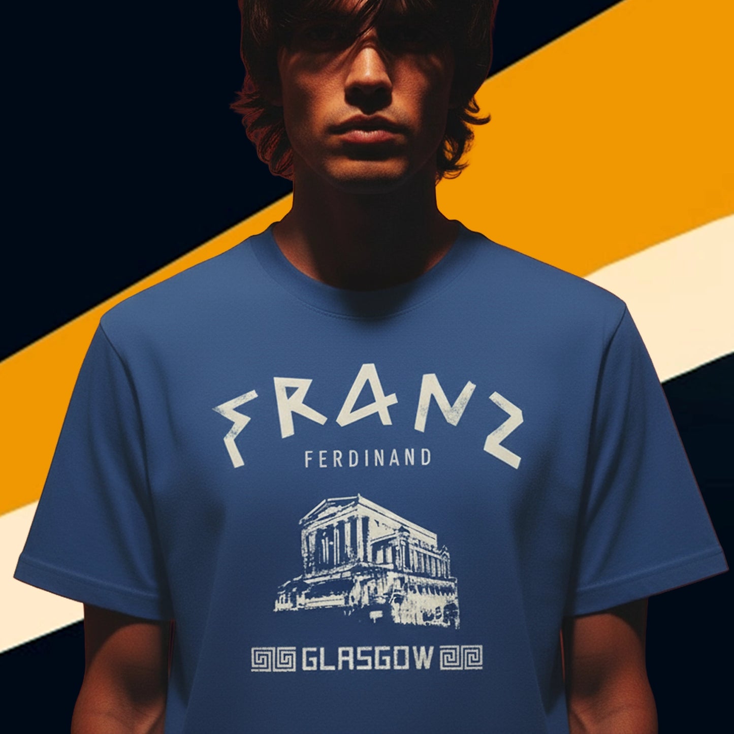 Pantheon Blue Glasgow Tee