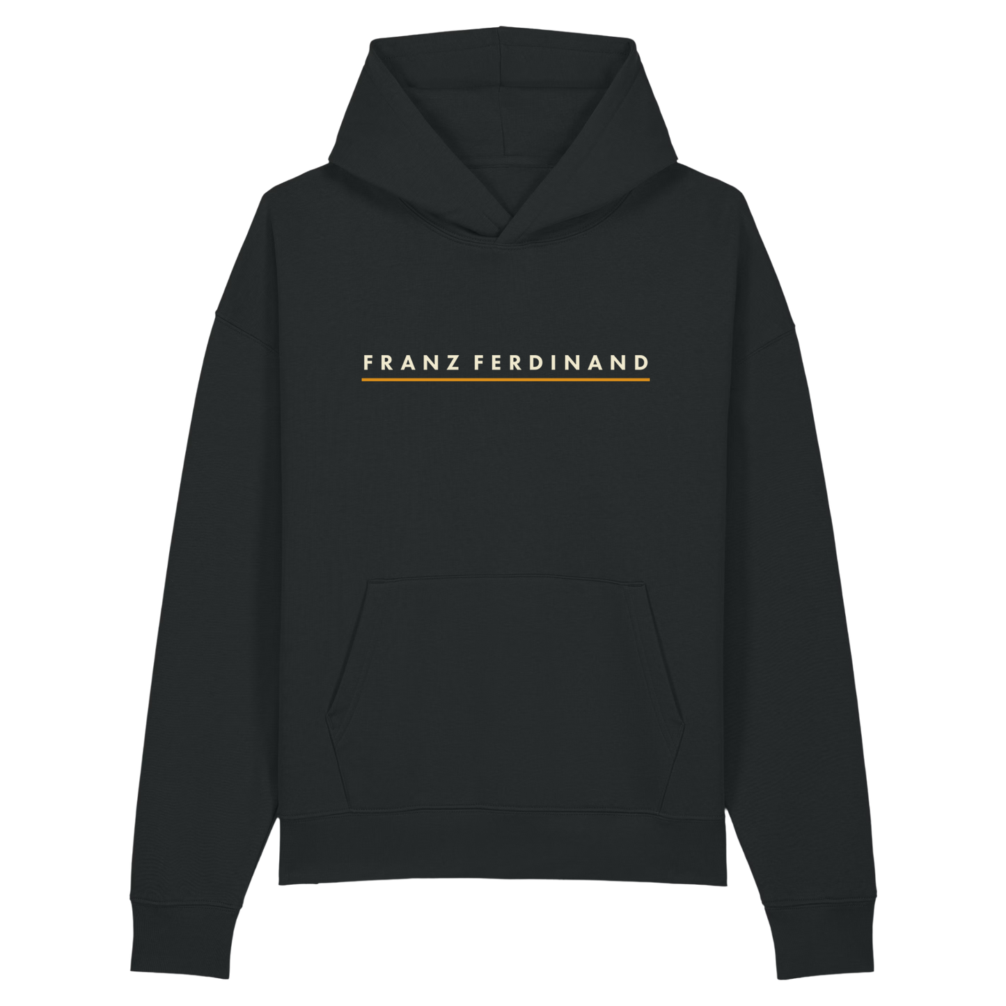 Black Interlocked Hoodie