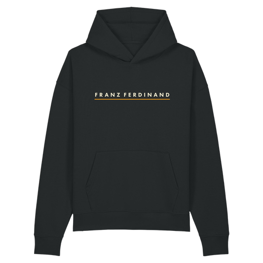 Black Interlocked Hoodie