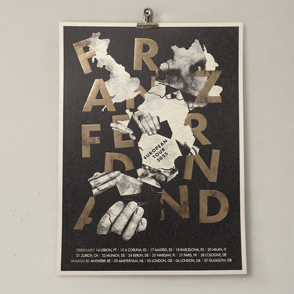 European Tour 2025 Foil Poster