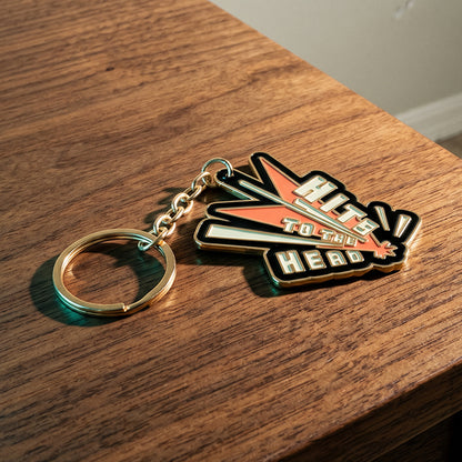 Hits to the Head Key Ring