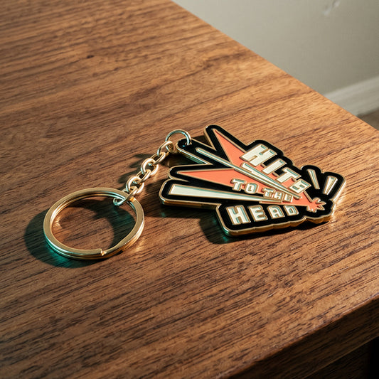 Hits to the Head Key Ring
