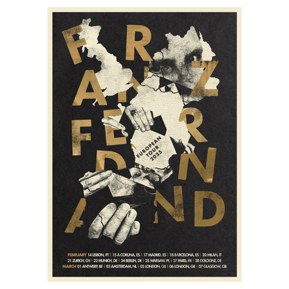 European Tour 2025 Foil Poster
