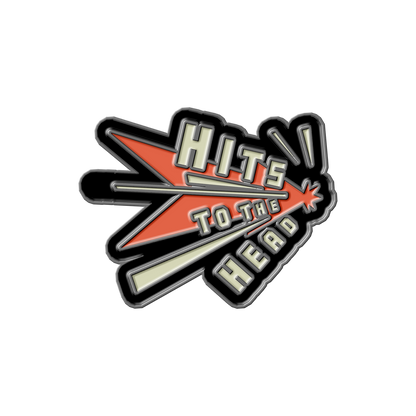 Hits to the Head Enamel Pin