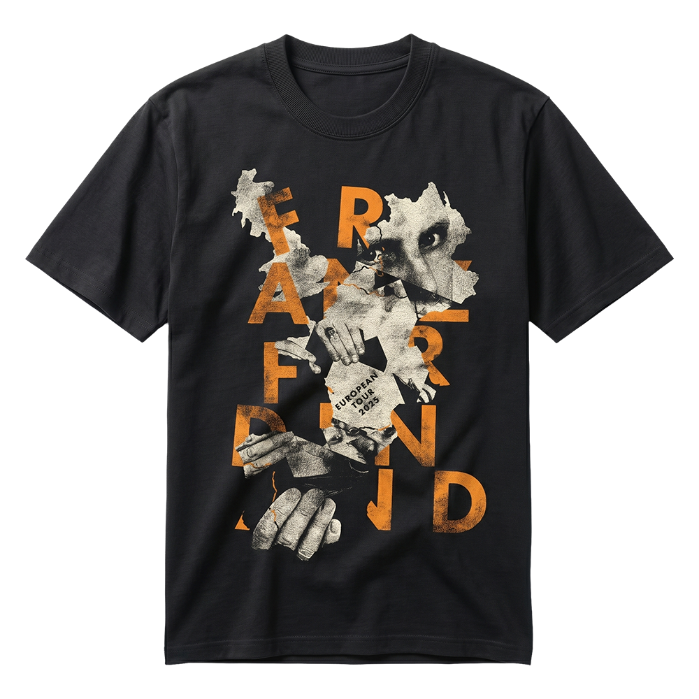 'Live In Europe' 2025 Tour T-Shirt