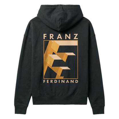 Black Interlocked Hoodie