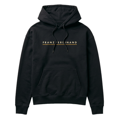 Black Interlocked Hoodie