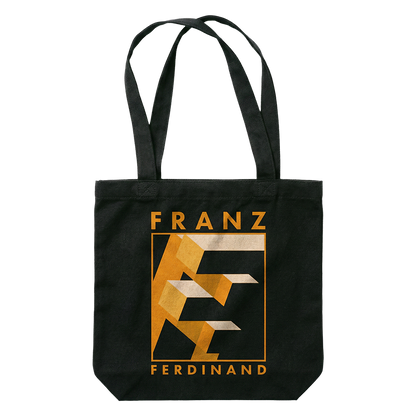Black Interlocked Tote Bag