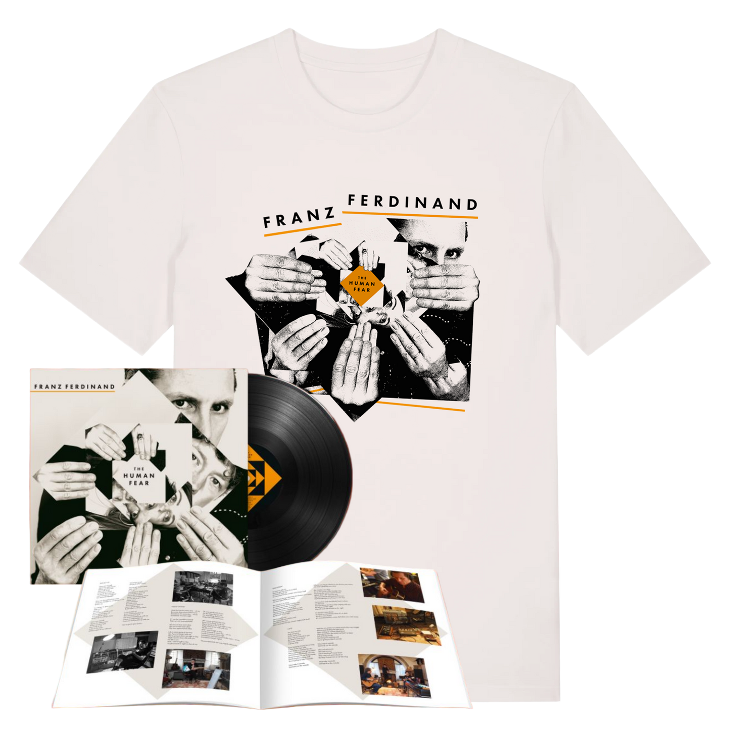 'The Human Fear' Standard Vinyl and T-shirt Bundle