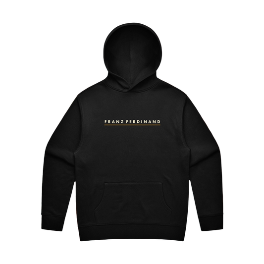 Black Interlocked Hoodie